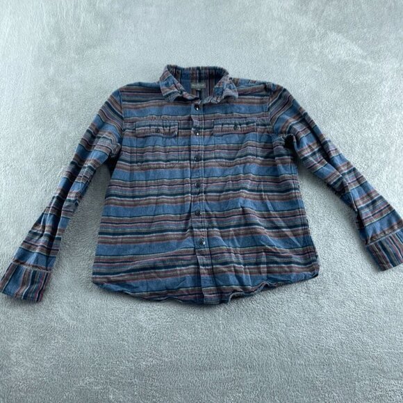 Bean Signature Other - Bean Signature Mens Slim Fit Long Sleeve Shirt 100% Cotton Blue Size L 1973